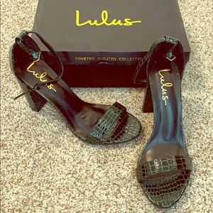 Lulu’s Block Heels